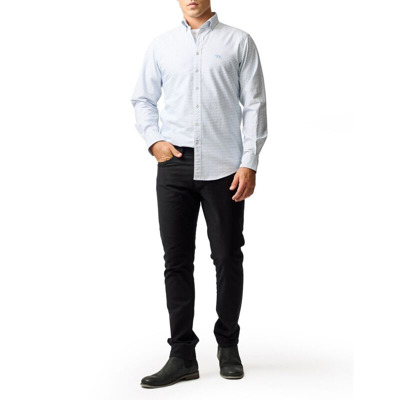 Rodd & Gunn Gunn Check Oxford 5 Ls Sports Fit Shirt image number 3